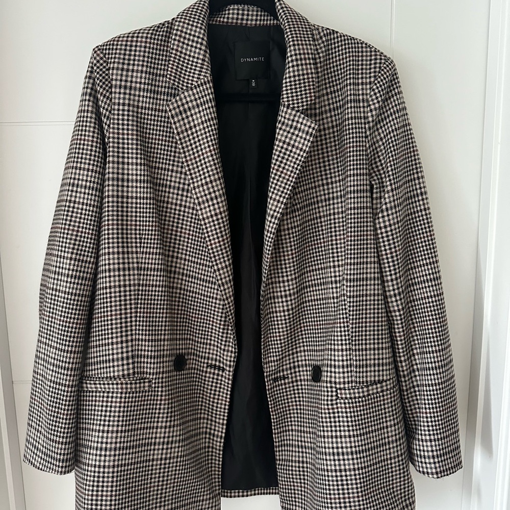 Dynamite Houndstooth Jacket